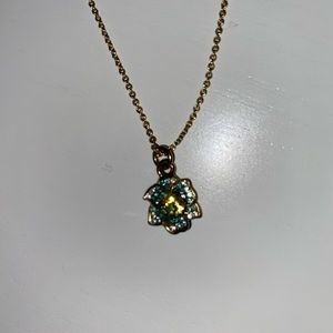 Juicy couture, flower, necklace, and earrings